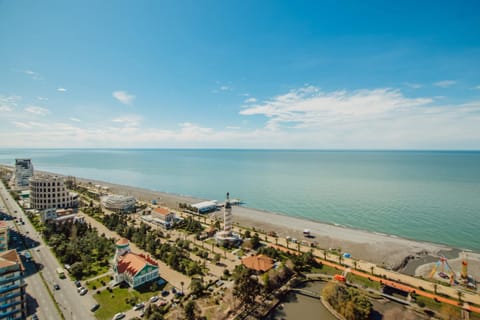 Nearby landmark, Communal lounge/ TV room, Day, Neighbourhood, Natural landscape, Bird's eye view, Beach, Evening entertainment, City view, Sea view, Parking