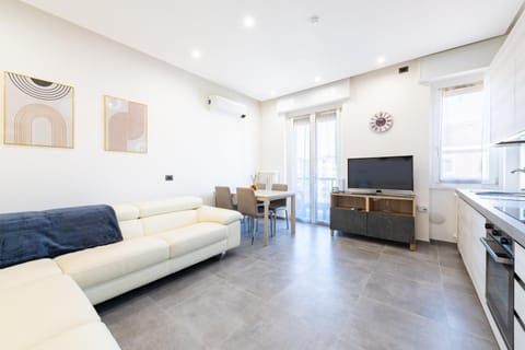 Living room, air conditioner