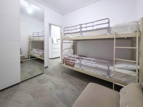 Bed, Bedroom, bunk bed, wardrobe