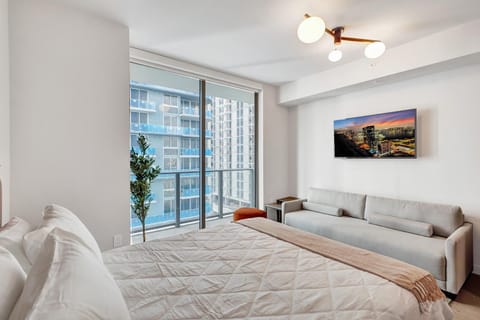 Seating area, Bedroom