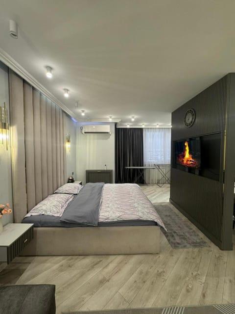 Bed, TV and multimedia