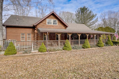 Hike, Fish and Boat Nearby! Bloomington Family Cabin Cabin in Indiana