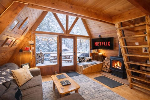 Serenity A Frame House in Ashford