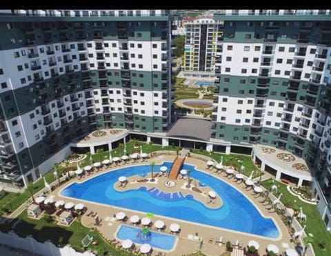 Pool view, sunbed