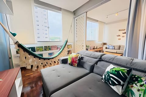 Bed, Living room, Photo of the whole room, Seating area, Bedroom