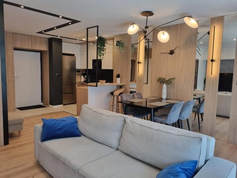 Kitchen or kitchenette, Living room, Seating area, furniture