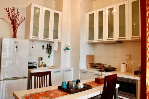 Kitchen or kitchenette, kitchen