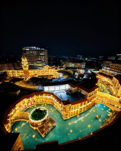 Night, View (from property/room), Balcony/Terrace, Balcony/Terrace