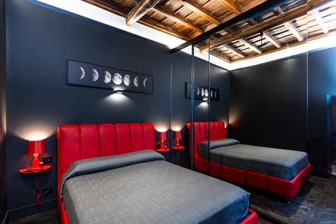 Bed, Bedroom