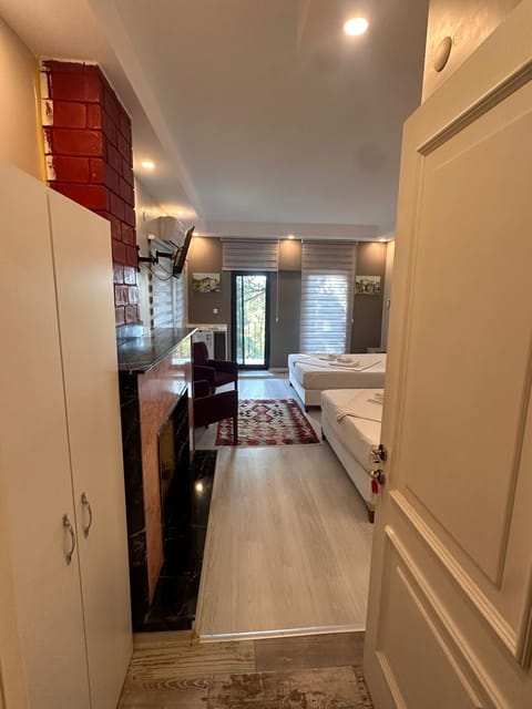 Bed, Living room, Photo of the whole room, Seating area, Bedroom, wardrobe