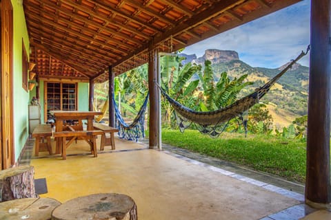 Patio, Natural landscape, Balcony/Terrace, Dining area, Garden view, Mountain view