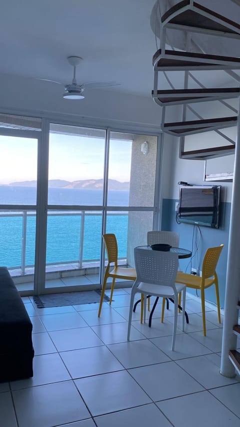 duplex penthouse with sea view 90 meters from the beach in Porto Real Apartment in Mangaratiba