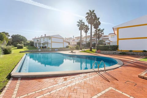 Property building, Living room, Swimming pool