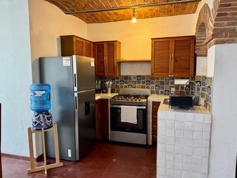 Kitchen or kitchenette, Decorative detail, stove