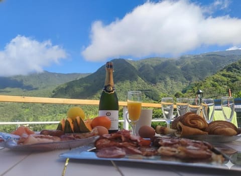 Natural landscape, Food, Mountain view