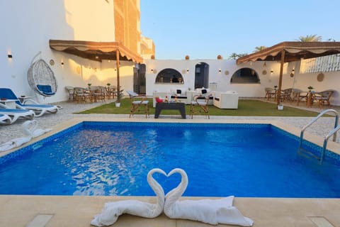Patio, Day, Pool view, Swimming pool, sunbed