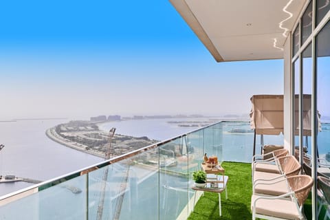 Day, Natural landscape, View (from property/room), Balcony/Terrace, Seating area, Sea view