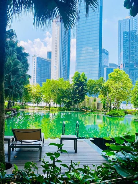 Garden, City view, Swimming pool