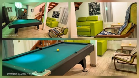 Billiard, Game Room