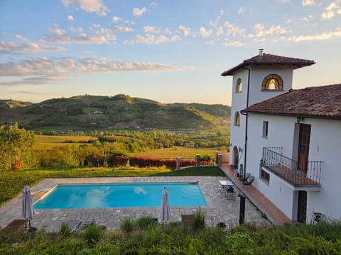 Property building, Natural landscape, Pool view