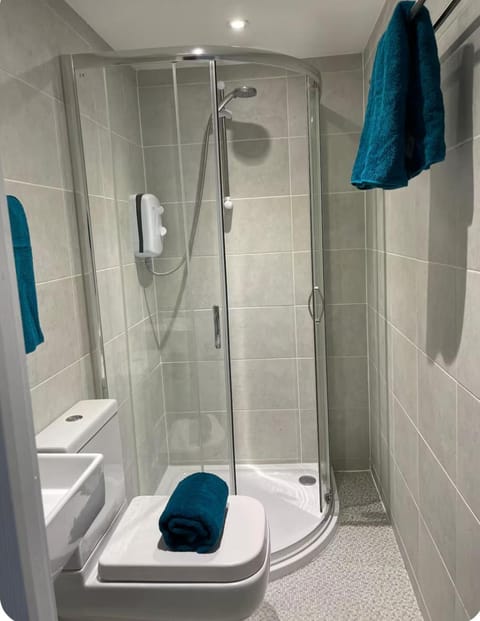 Shower, Toilet, Bathroom, towels
