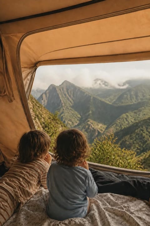 Natural landscape, Mountain view