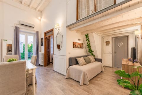 Living room, air conditioner
