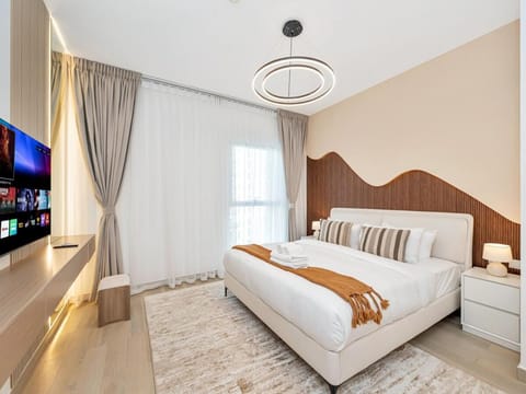 Elite Nest - Lux 2BR-Gym-Pool at Water's Edge - Yas Island Apartment in Abu Dhabi