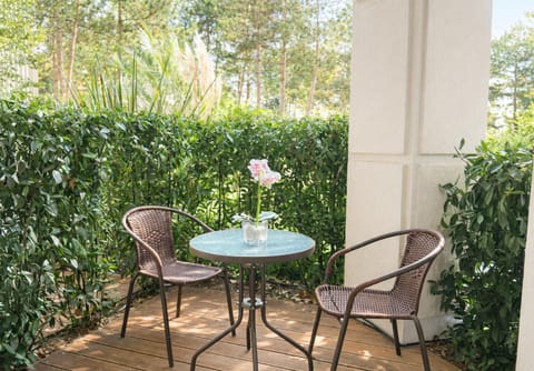 Patio, Balcony/Terrace, Garden view
