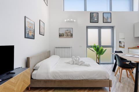 Living room, Bedroom