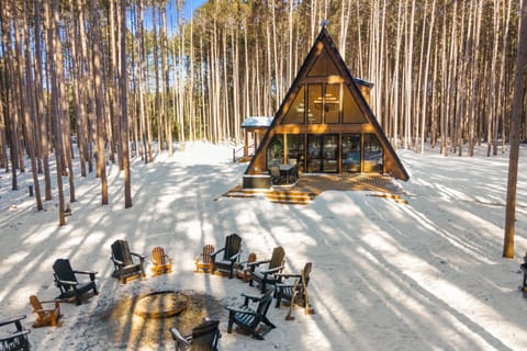 Property building, Day, Natural landscape, Winter