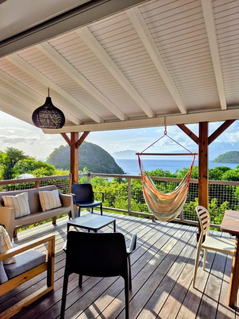 Patio, Natural landscape, View (from property/room), Balcony/Terrace, Living room, Sea view