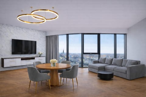 Hanza Tower DELUXE FAMILY 22 Pool & SPA Apartment in Szczecin