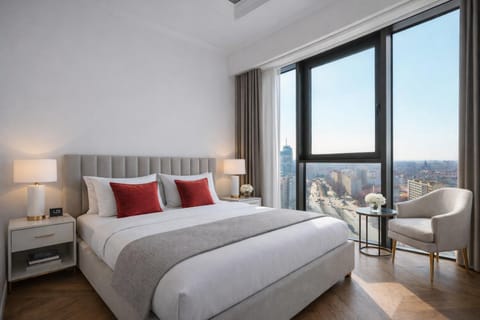 Hanza Tower DELUXE FAMILY 22 Pool & SPA Apartment in Szczecin