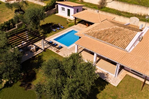 Property building, Living room, Swimming pool