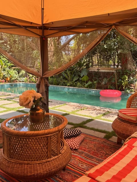 Balcony/Terrace, Seating area, Area and facilities, Swimming pool