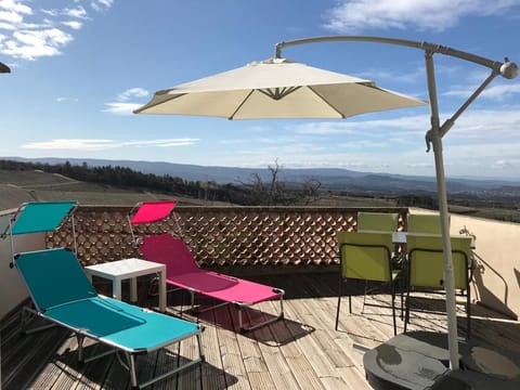 Maison Les Bruns, sur la route du Mont Ventoux House in Flassan