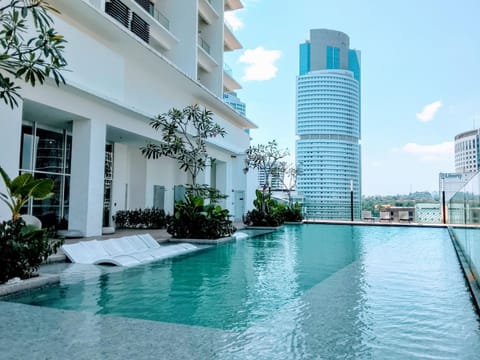 Property building, Pool view, Swimming pool