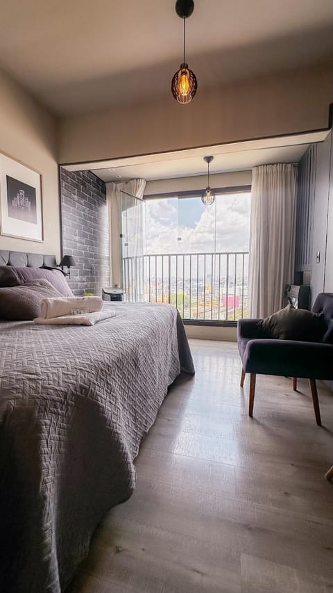 Bed, View (from property/room), Balcony/Terrace, Photo of the whole room, Bedroom