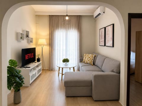 TV and multimedia, Living room, Seating area, air conditioner