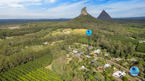 Nearby landmark, Day, Natural landscape, Bird's eye view, Mountain view