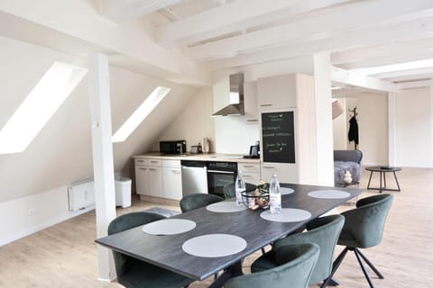 Kitchen or kitchenette, Dining area, oven, stove