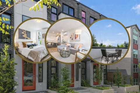 Property building, View (from property/room), Balcony/Terrace, Living room