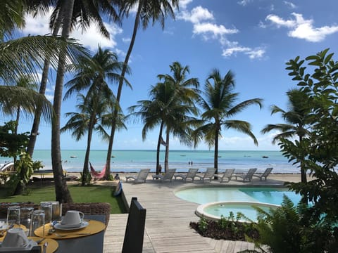 Restaurant/places to eat, Lounge or bar, Beach, Pool view, Sea view, Swimming pool