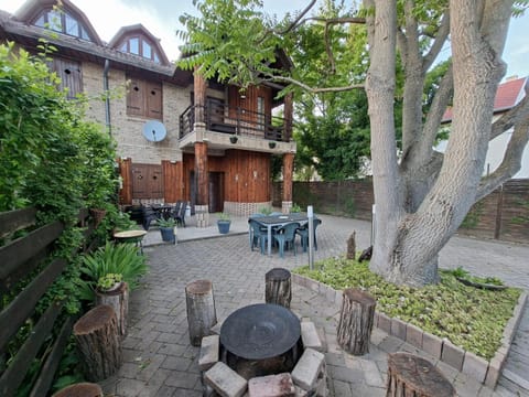 Property building, Patio, BBQ facilities, Garden