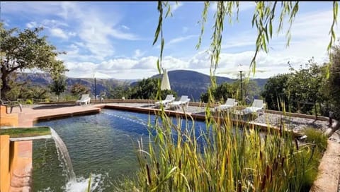 Natural landscape, Mountain view, Pool view, River view, Swimming pool