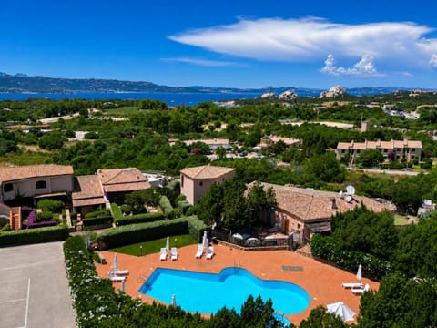 Natural landscape, Bird's eye view, Sea view, Swimming pool