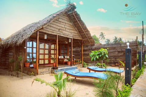 Property building, Beach, sunbed