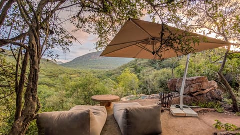 Patio, Day, Natural landscape, Mountain view