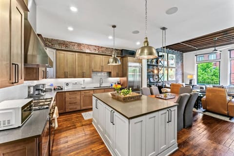 Amazing Rooftop Patio Overlooking street Apartment in Knoxville